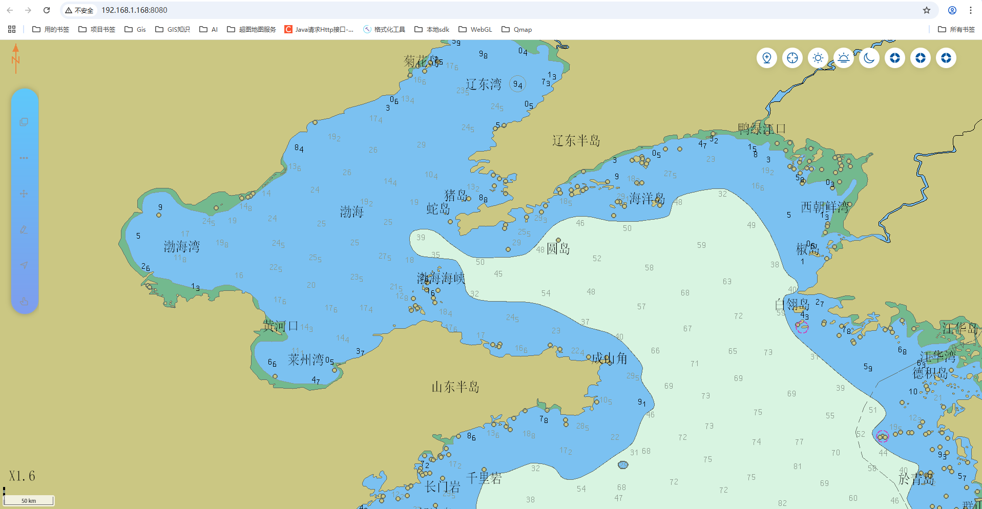 XChart-WebMap（Web海圖）